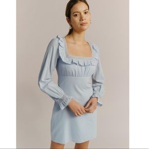 Reformation Burke Dress in Mineral NWT 8